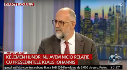 Hunor Kelemen a fost invitat la Antena 3